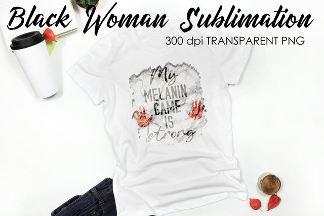 Black Woman Quotes Sublimation | T-Shirt Design | Black Woman Sublimation Sublimation Fly Design 