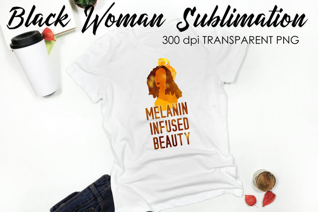 Black Woman Quotes Sublimation | T-Shirt Design | Black Woman Sublimation Sublimation Fly Design 