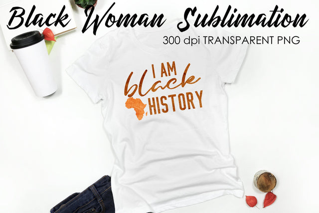 Black Woman Quotes Sublimation | T-Shirt Design | Black Woman Sublimation Sublimation Fly Design 