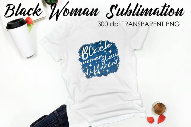 Black Woman Quotes Sublimation | T-Shirt Design | Black Woman Sublimation Sublimation Fly Design 