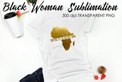 Black Woman Quotes Sublimation | T-Shirt Design | Black Woman Sublimation Sublimation Fly Design 