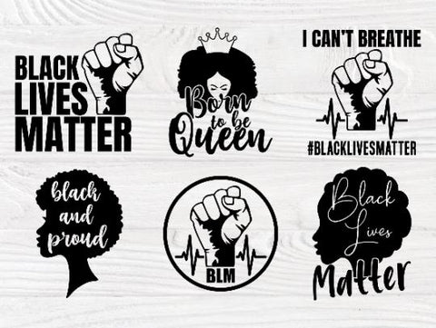 Black Woman SVG Bundle, Black girl Magic Svg Files SVG TonisArtStudio 