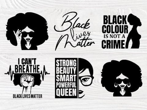 Black Woman SVG Bundle, Black girl Magic Svg Files SVG TonisArtStudio 