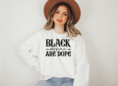 black woman SVG Design Bundle SVG CraftingStudio 