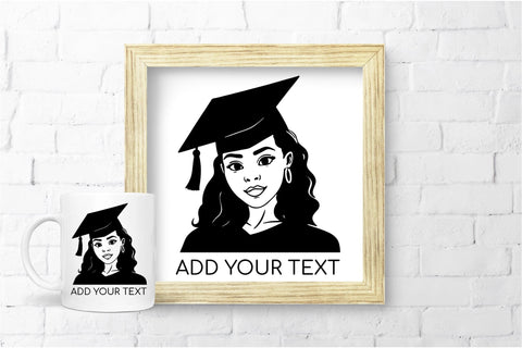 Black Woman SVG Graduation | Class OF SVG Design SVG OrangeBrushStudio 