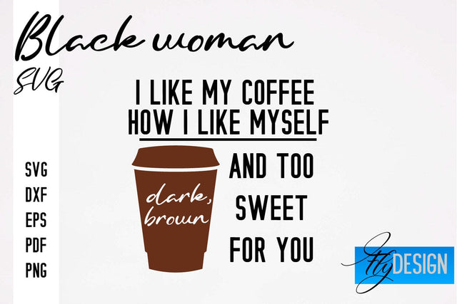 Black Woman SVG | Women Power SVG | Beauty SVG Design SVG Fly Design 