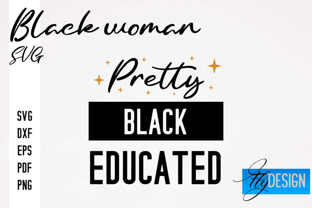 Black Woman SVG | Women Power SVG | Beauty SVG Design SVG Fly Design 