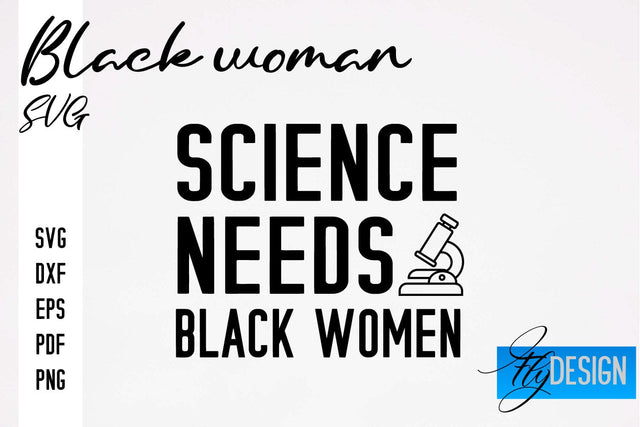 Black Woman SVG | Women Power SVG | Beauty SVG Design SVG Fly Design 