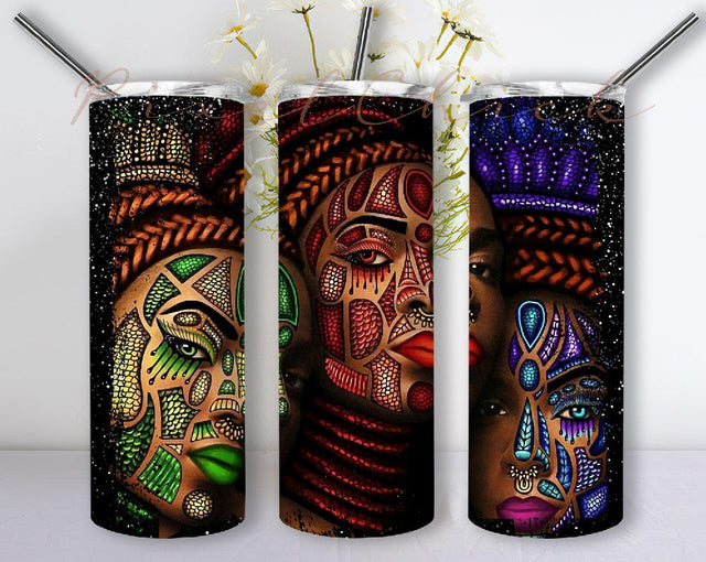 Black Women PNG, Black Women Tumbler, Afro Queen PNG, Melanin Girl, Black Queen png, Tumbler Sublimation, Digital File Sublimation Sublimation PixelChick 