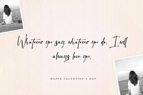 Blacker Valentine Font Letterara 