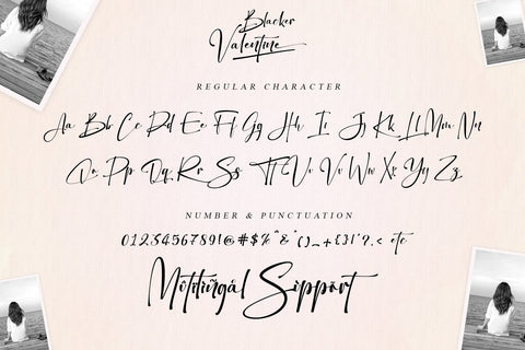 Blacker Valentine Font Letterara 