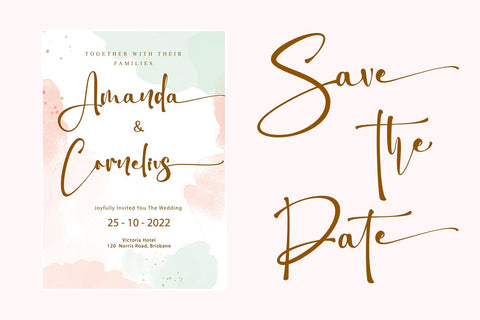 Blacker Valentine Font Letterara 