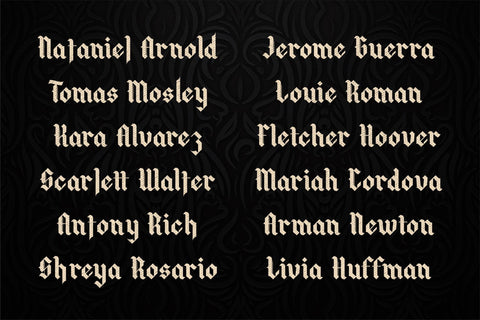 BLACKING Typeface Font Storytype Studio 