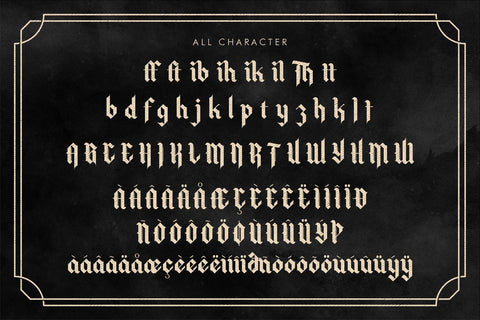 BLACKING Typeface Font Storytype Studio 