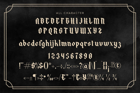 BLACKING Typeface Font Storytype Studio 