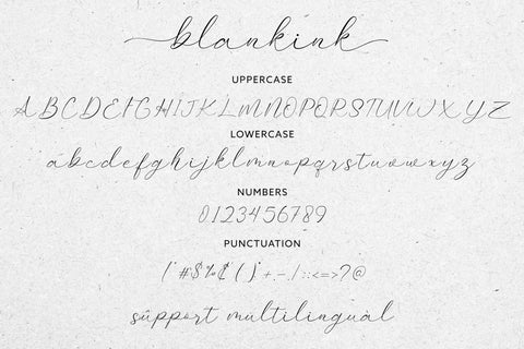 Blackink Font Jun Creative 