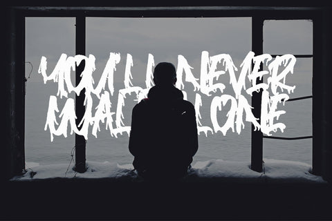 Blackink - Street Brush Display Font Font StringLabs 