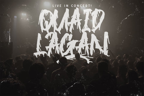 Blackink - Street Brush Display Font Font StringLabs 