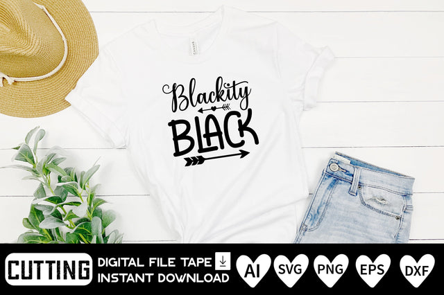 Blackity Black SVG CraftlabSvg29 