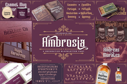 Blackletter Font Bundle Vol 2 Font StringLabs 