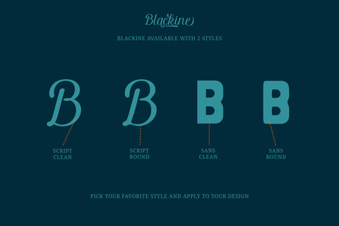 Blackline - Vintage Duo Font Font ahweproject 
