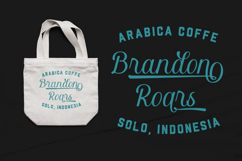 Blackline - Vintage Duo Font Font ahweproject 