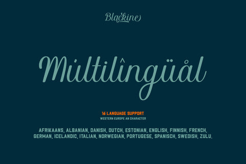 Blackline - Vintage Duo Font Font ahweproject 