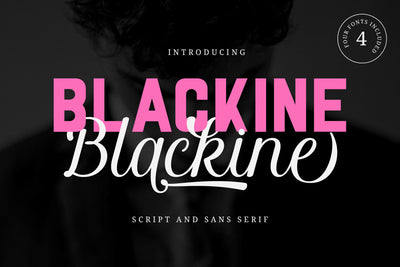 Blackline - Vintage Duo Font Font ahweproject 