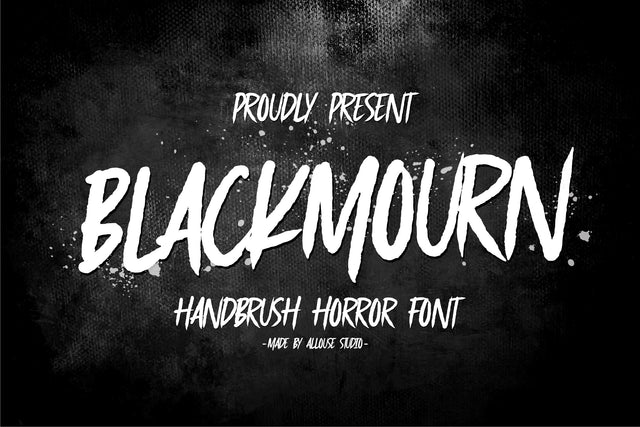 Blackmourn Font Allouse.Studio 