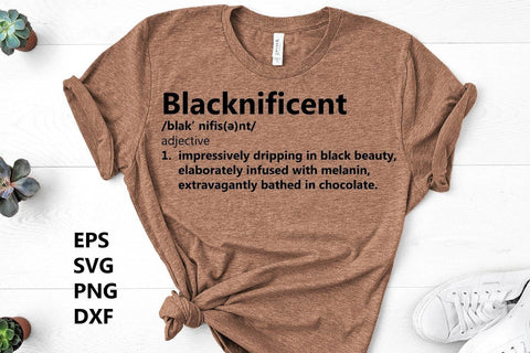 Blacknificent svg, melanin svg,Black woman svg SVG Paper Switch 