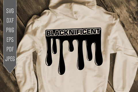 Blacknificent Svg, png, dxf. Black History Month Svg. Magnificent Black Svg. African Melanin Svg. Black Liberation Flag Svg. Black Queen Svg SVG Mint And Beer Creations 