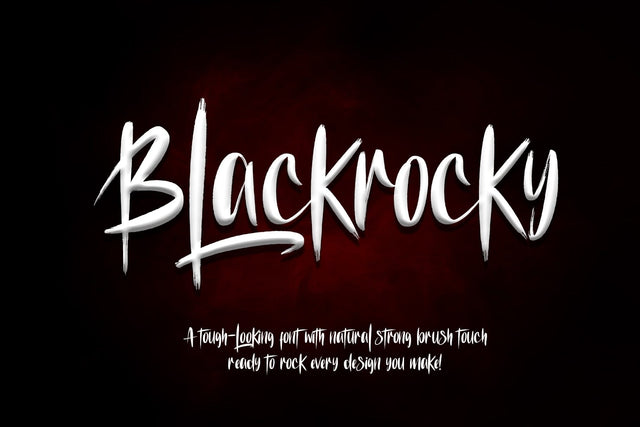 Blackroky Font Letterara 