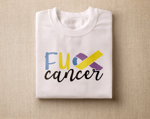 Bladder Cancer Awareness SVG Bundle, 22 Designs, Bladder Cancer Ribbon SVG, Yellow, Blue and Purple Cancer Ribbon SVG SVG HappyDesignStudio 