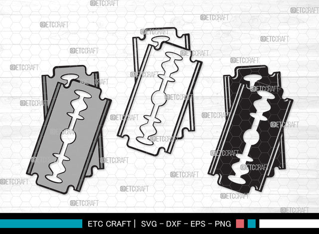 Blade Razor Clipart SVG | Blade Razor SVG | Blade Svg | Razor Svg | Shaving Svg | Blade Razor Clipart SVG ETC Craft 