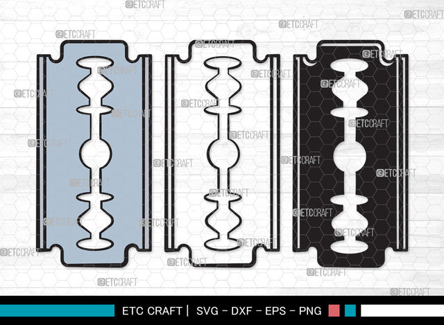 Blade Razor Clipart SVG | Blade Razor SVG | Blade Svg | Razor Svg | Shaving Svg | Blade Razor Clipart SVG ETC Craft 