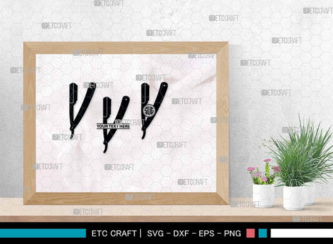 Blade Razor SVG Bundle, Blade Razor Silhouette, Shaving Razor Svg, Razor Svg, Straight Razor Svg, Barber Svg SVG ETC Craft 