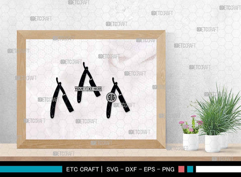 Blade Razor SVG Bundle, Blade Razor Silhouette, Shaving Razor Svg, Razor Svg, Straight Razor Svg, Barber Svg SVG ETC Craft 