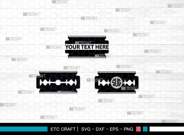 Blade Razor SVG Bundle, Blade Razor Silhouette, Shaving Razor Svg, Razor Svg, Straight Razor Svg, Barber Svg SVG ETC Craft 