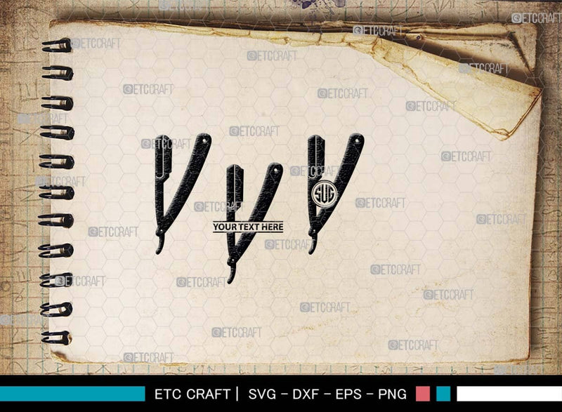 Blade Razor SVG Bundle, Blade Razor Silhouette, Shaving Razor Svg ...