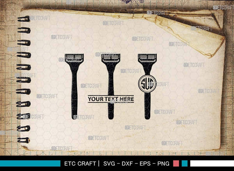 Blade Razor SVG Bundle, Blade Razor Silhouette, Shaving Razor Svg, Razor Svg, Straight Razor Svg, Barber Svg SVG ETC Craft 