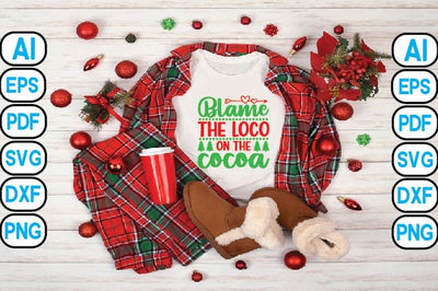 Blame The Loco On The Cocoa SVG Craftlabsvg24 