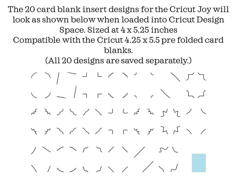 Blank insert card designs - So Fontsy