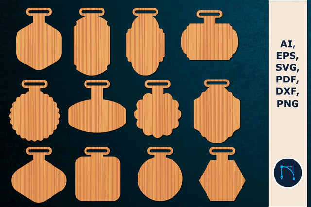 Blank Medal Laser cutting bundle SVG SVG MD JOYNAL ABDIN 