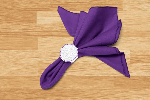 Blank Napkin Ring Circle ITH Applique Embroidery Embroidery/Applique Designed by Geeks 