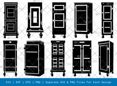 Blanket and Fluid Warmers Silhouette, Blanket Warmer SVG, Warmer Machine Svg, Fluid Warmer Cabinet Svg, Sandwich Bundle, SB00824 SVG ETC Craft 