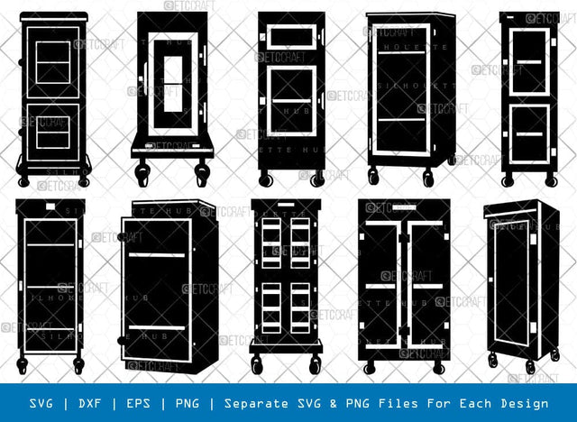 Blanket and Fluid Warmers Silhouette, Blanket Warmer SVG, Warmer Machine Svg, Fluid Warmer Cabinet Svg, Sandwich Bundle, SB00824 SVG ETC Craft 