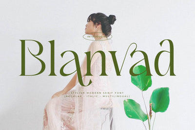 Blanvad Typeface Font Storytype Studio 