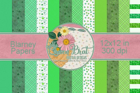 Blarney Papers Digital Pattern QueenBrat Digital Designs 