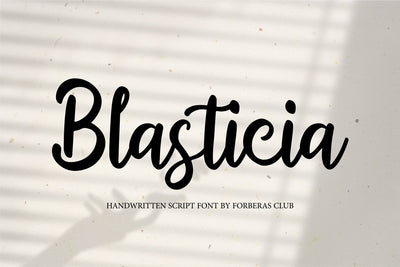 Blasticia Font Forberas 