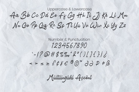 Blathe - Script Font Font Attype studio 